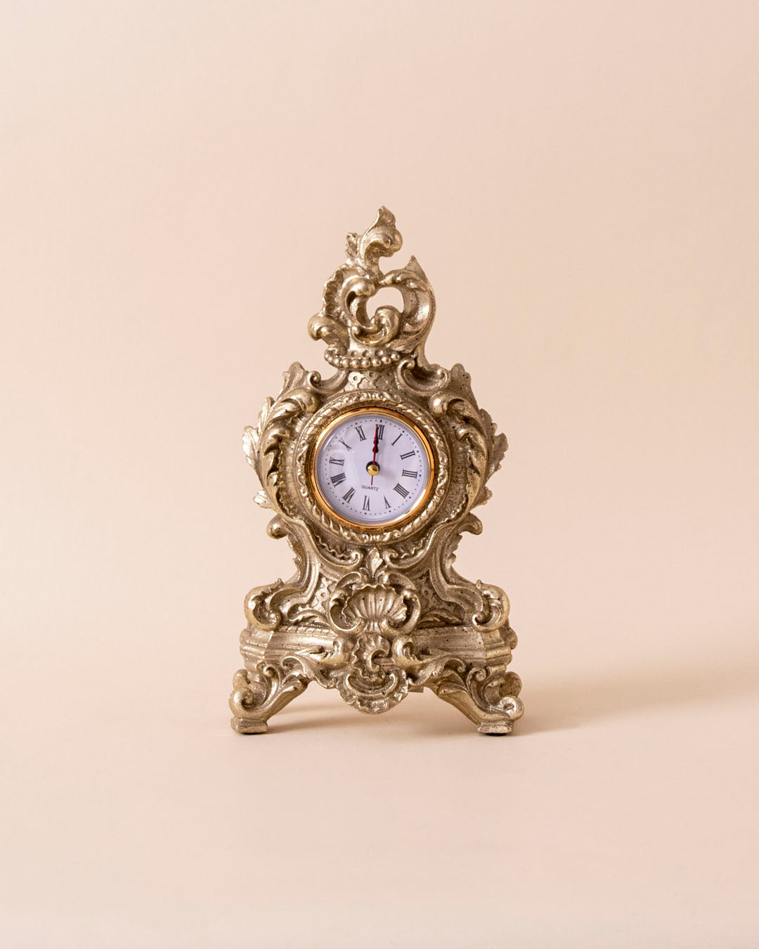 Classic Gold Victorian Table Top Clock