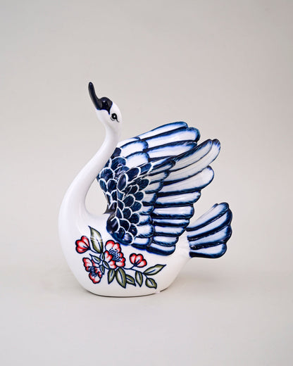 Serene Swan Figurines - Set of 2