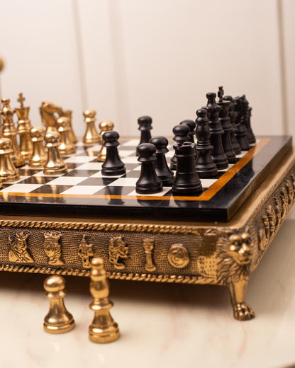 Vintage Regency Traditional Chess Set